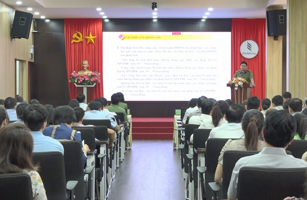 VRG tập huấn bảo mật, đảm bảo an toàn thông tin